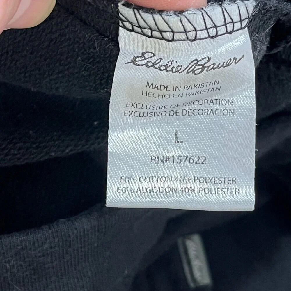 Eddie Bauer Lounge Shorts Mens L Sweats Sweatshorts Casual Pajama Sleep Relaxed‎